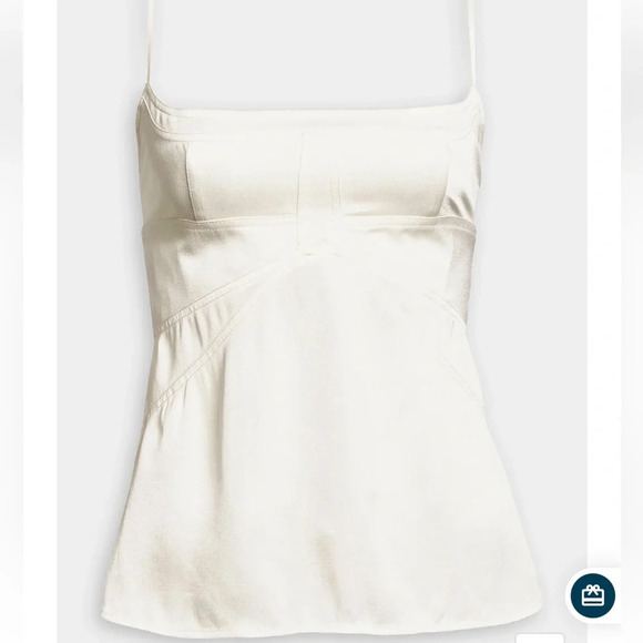 A.L.C. Harlow Top In Off White Size 10 - Picture 11 of 12